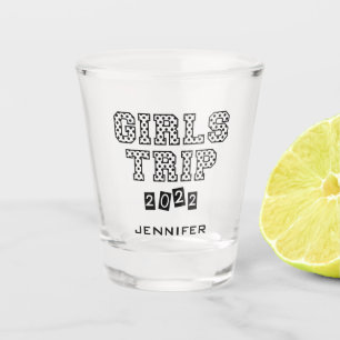 Verre A Shot Voyage entre filles 2022 Week-end de vacances entr