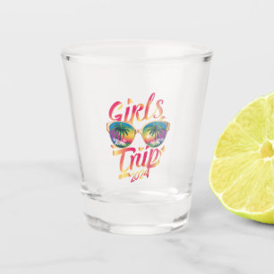 Verre A Shot Voyage entre filles 2024 Week-end Vacances d'été à
