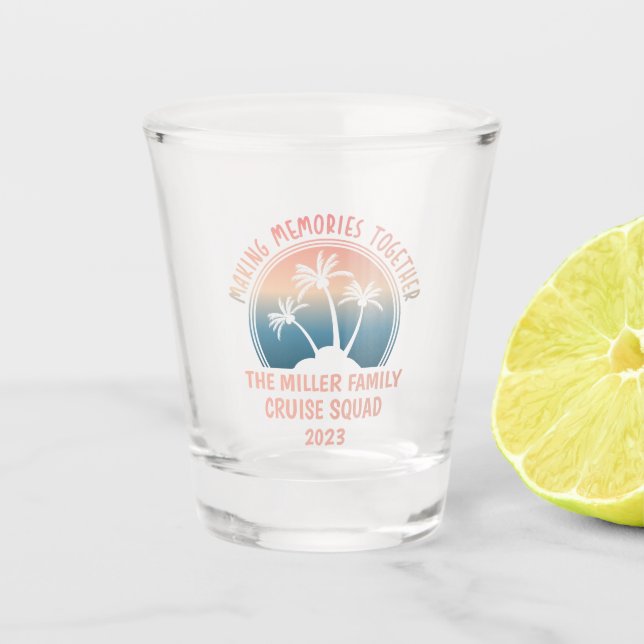 Verre A Shot Voyage sur mesure en famille Summer Beach (Devant)