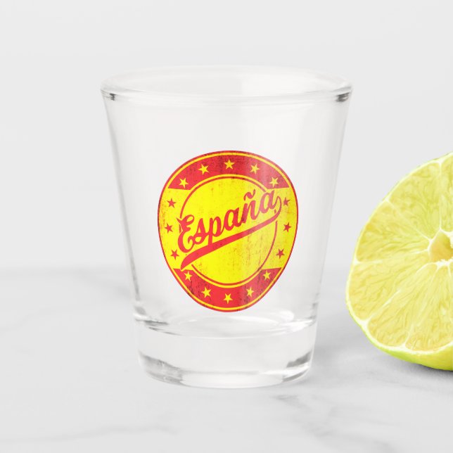 Verre A Shot Voyageur mondial - España | Espagne (Devant)