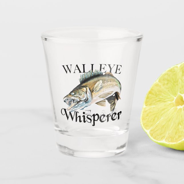 Verre A Shot Walleye Whisperer (Devant)