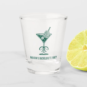 Verre A Shot Week-end de célibataire Pickleball Moderne & Prose