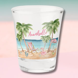 Verre A Shot Week-end de filles de plage Enterrement de vie de