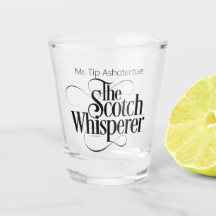 Verre A Shot Whisperer écossais (personnalisé)