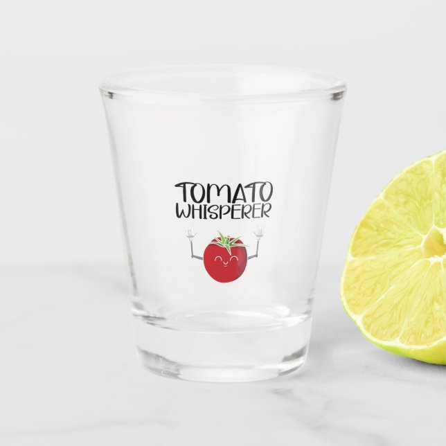 Verre A Shot Whisperer tomate (Devant)