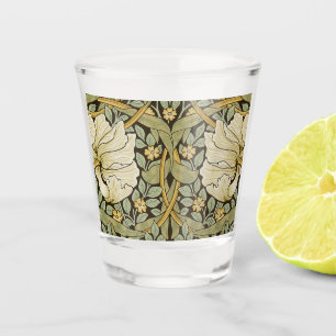 Verre A Shot William Morris Pimpernel Vintage Pré-Raphaelite