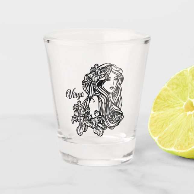 Verre A Shot xxdbl Vierge Zodiac (Devant)