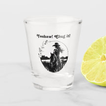 Yeehaw ! Chug-Le ! Western Horse Cowgirl sur Ranch