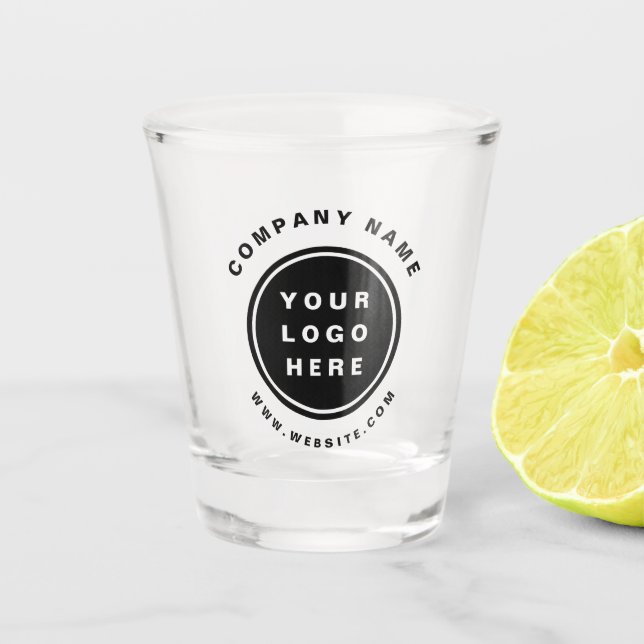 Verre A Shot Your Business Logo Promoteur Business Company (Devant)