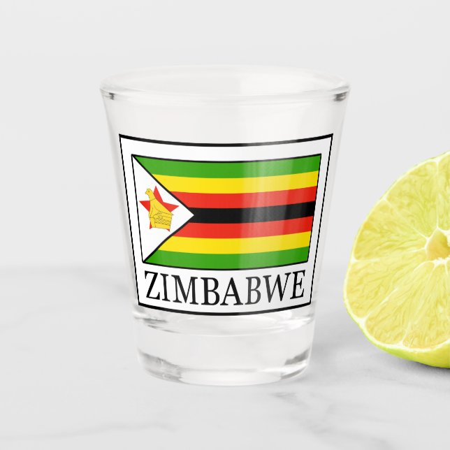 Verre A Shot Zimbabwe (Devant)