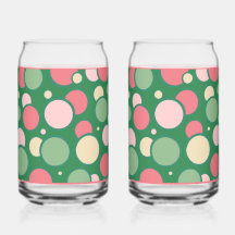 Verre à soda Bulles Roses