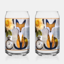 Verre à soda renard en papier