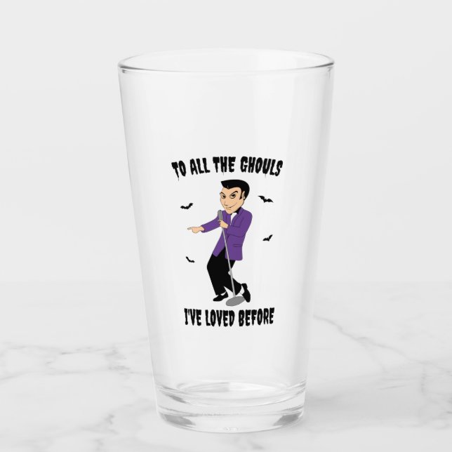 Verre À tous les gouls que j'ai aimés avant (Devant)