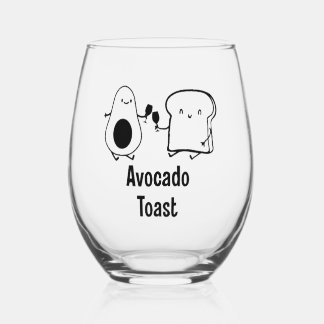 Verre à vin Avocado Toast