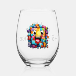 Verre à vin humoristique