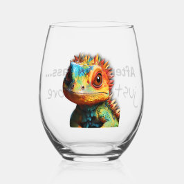 Verre à vin humoristique