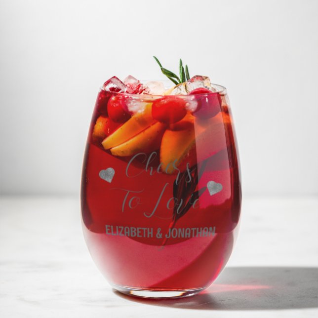 Verre À Vin Sans Pied À la santé de l'amour (Créateur téléchargé)