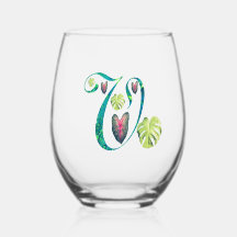 Alphabet Monstera "V"