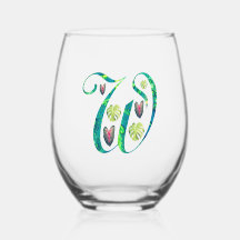 Alphabet Monstera "W"