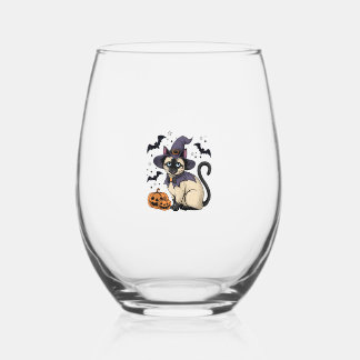 Verre À Vin Sans Pied Amoureux des chats