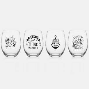 Verre À Vin Sans Pied Citations de foi chrétienne moderne