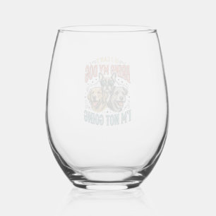 Verre À Vin Sans Pied Conception de citation de gravure vintage amateur 