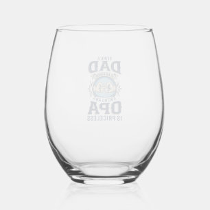 Verre À Vin Sans Pied Conception de t-shirt vintage avec un coup de poin