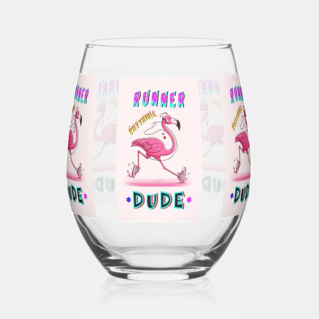 Verre À Vin Sans Pied Coureur rythmique (Gauche)