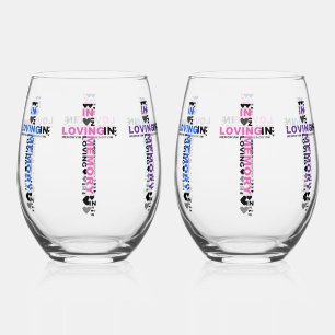 Verre À Vin Sans Pied Dans la mémoire aimante