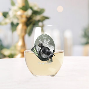 Verre À Vin Sans Pied Deutsch Drahthaar
