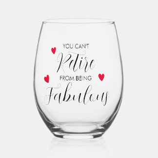 Verre à vin sans pied Fabulosité Increvable