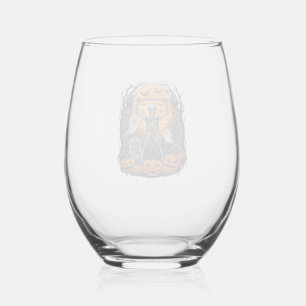 Verre À Vin Sans Pied Gains de cour de récréation Squelette soulevant Ha