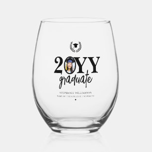 Verre À Vin Sans Pied Graduation personnalisée Photo moderne