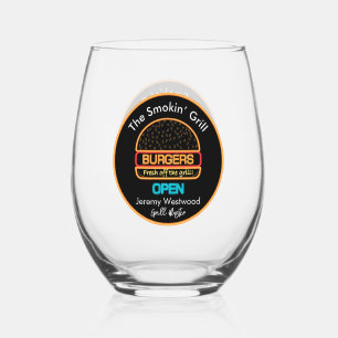 Verre À Vin Sans Pied Grill Master Grilling Drinkware Cocktails