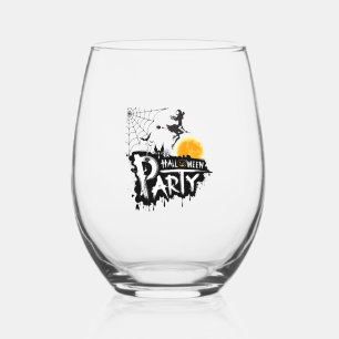 Verre À Vin Sans Pied Halloween