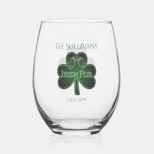 Verre À Vin Sans Pied Irish Pub Bar Drinkware Cocktail