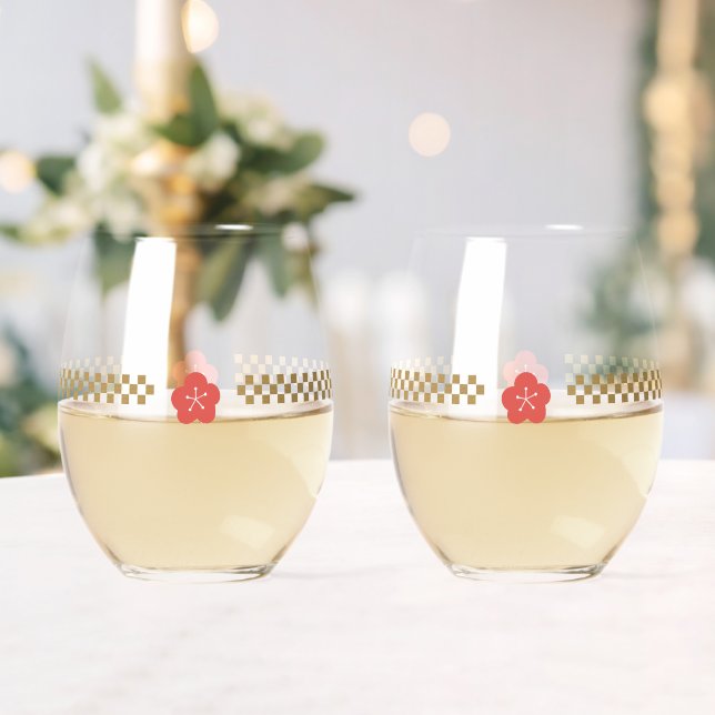 Verre À Vin Sans Pied Japanese Touch Bridal (Insitu (Mariage))