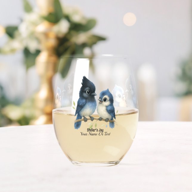 Verre À Vin Sans Pied Jay de Sassy Steller (Insitu (Mariage))