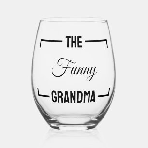 Verre À Vin Sans Pied Les drôles de cadeaux de grand-mère pour la fête d