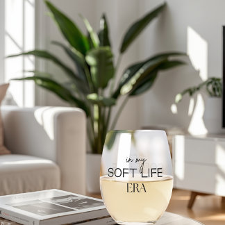 Verre À Vin Sans Pied Luxe Minimaliste Dans Mon Ère De Vie Douce Élégant