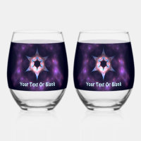 Magen Dalet Whiskey Glass