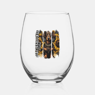 Verre À Vin Sans Pied Maman teckel