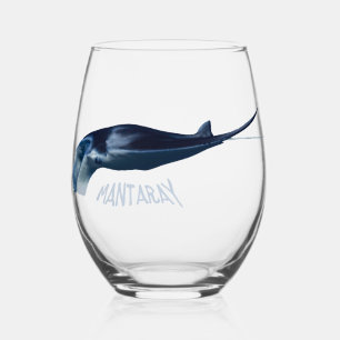 Verre À Vin Sans Pied Manta Ray