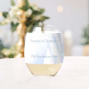 Verre À Vin Sans Pied Mariage de conception rose