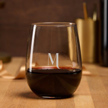 Moderne Élégant Chic Monogrammé Gravé Personnalisé