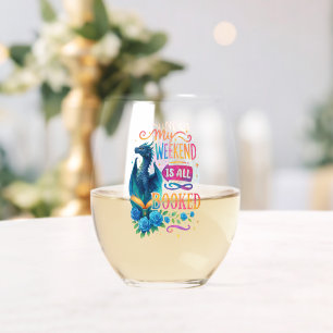 Verre À Vin Sans Pied Mon Week-End Est Réservé