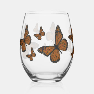 Verre À Vin Sans Pied Monarque gribouillé