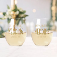 Noms de style Art déco Mariage de date