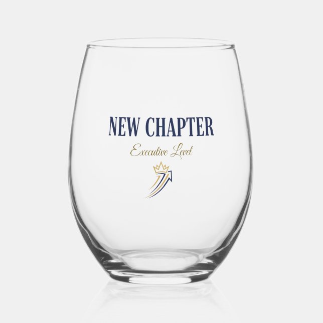 Verre À Vin Sans Pied Nouveau Chapitre Niveau Exécutif (Recto)