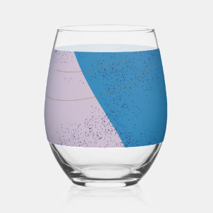 Verre À Vin Sans Pied Paint Splatter
